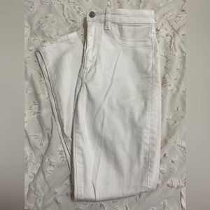 american eagle white skinny jeans